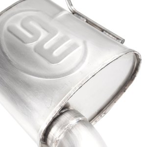 Jeep Grand Cherokee Trackhawk Performance Exhaust - Rear - Stainless Works - Catback System X-Pipe Turbo S-Tube Muffler Stock Exit - `18-`20